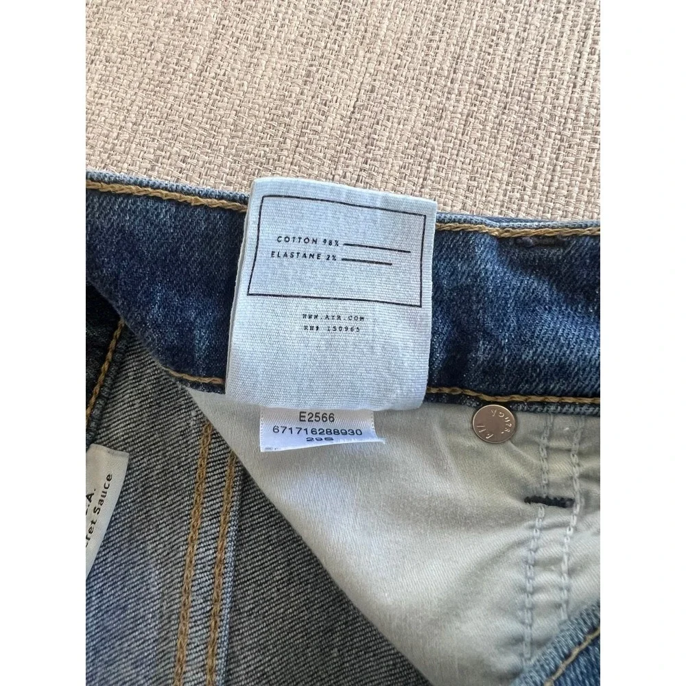 AYR The Secret Sauce 29S Blue Jeans Wide Leg High Rise Crowd Surf